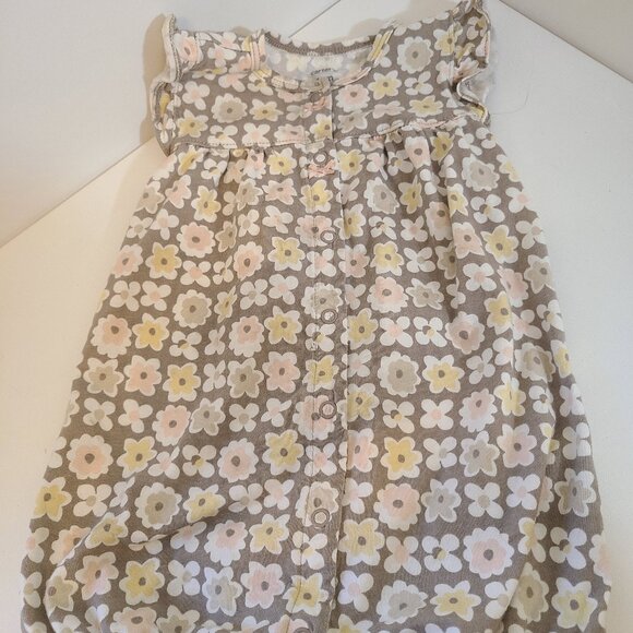 Carter's Floral Romper - 18 Months - Picture 3 of 5